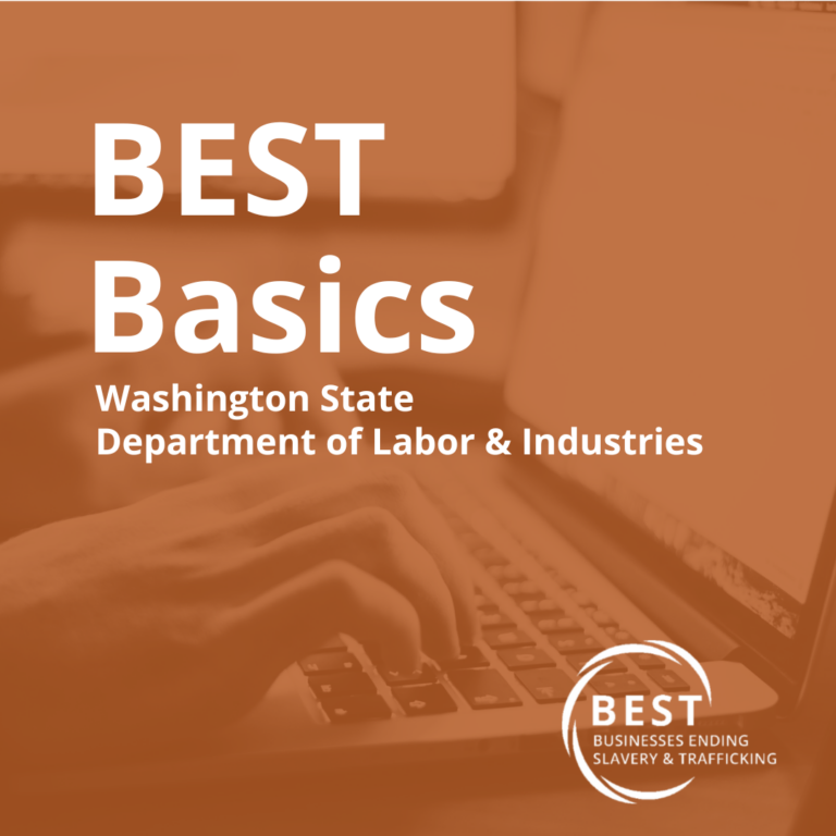 BEST Basics for WA Labor & Industries